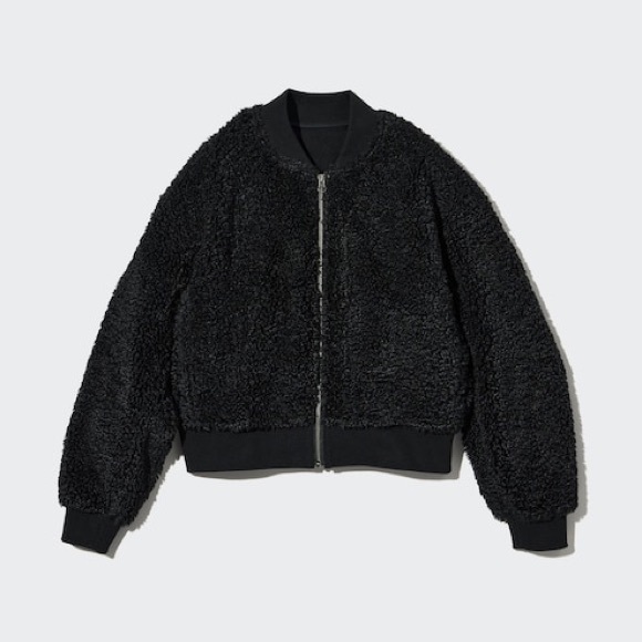 Uniqlo Windproof Teddy Bomber - Picture 2 of 3